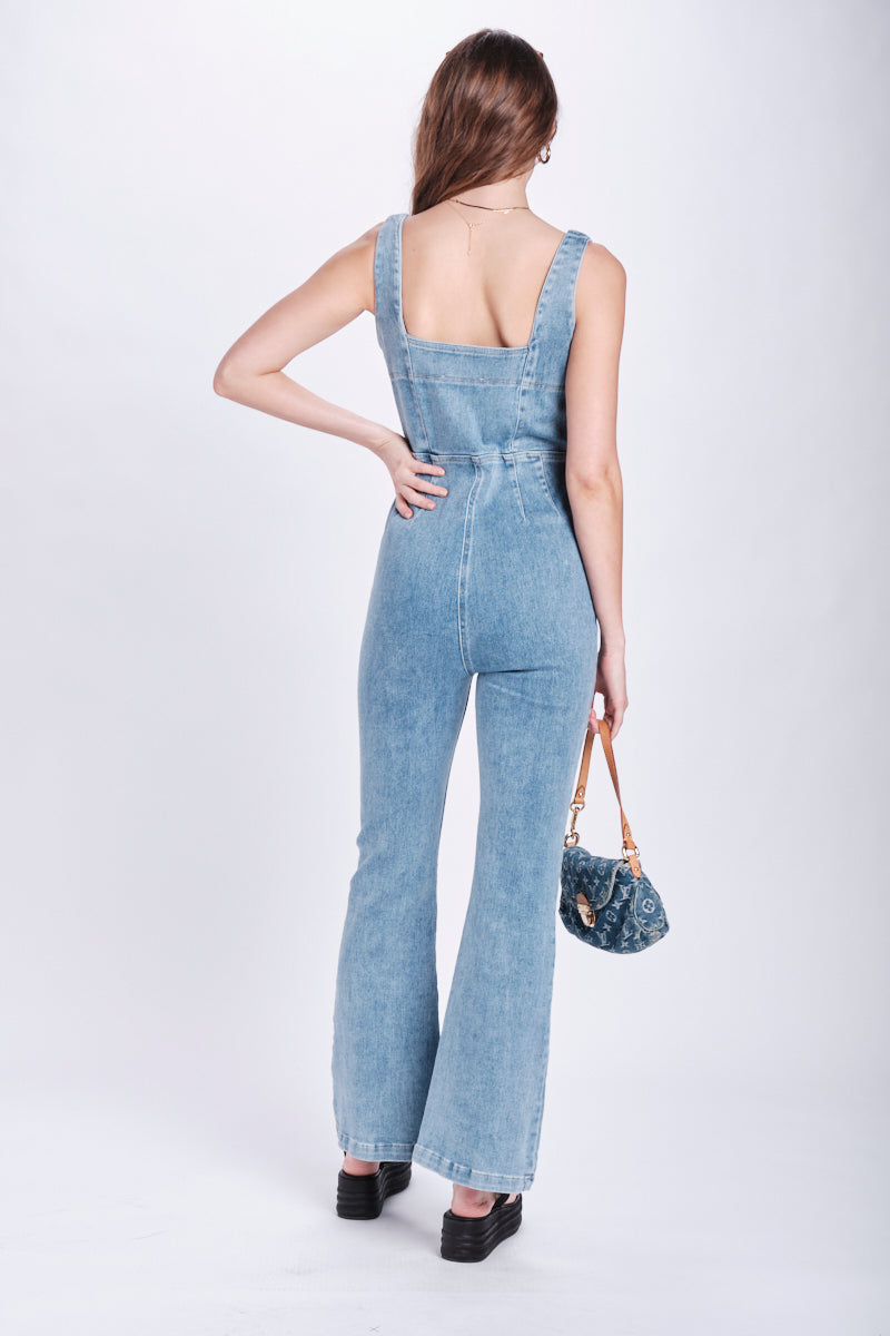 Zoey Denim Overall