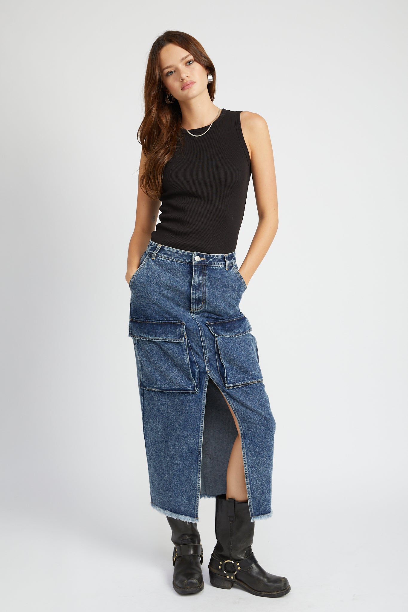 Malaya Midi Skirt