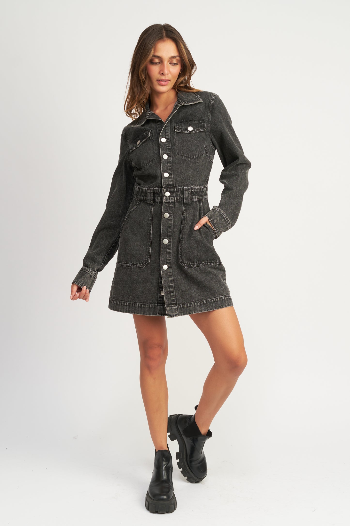 Amy Denim Dress