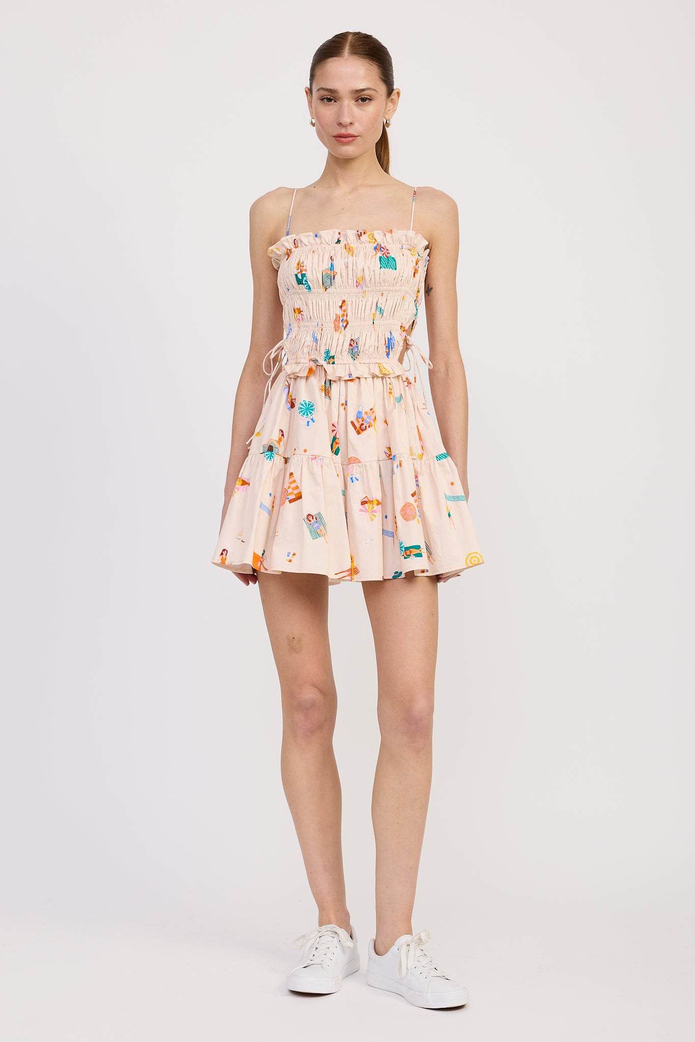 Ruthie Poplin Mini Dress
