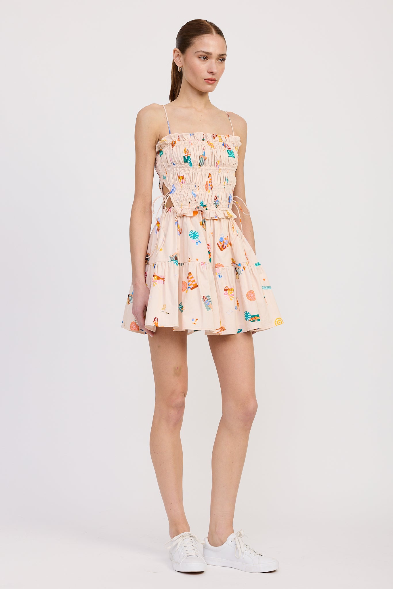 Ruthie Poplin Mini Dress