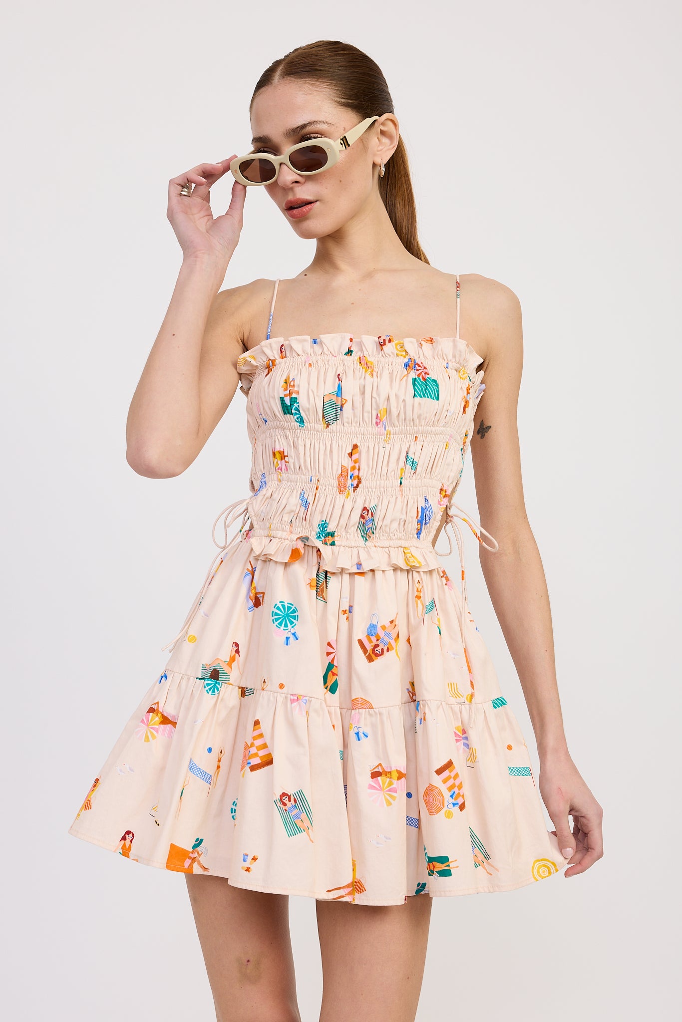 Ruthie Poplin Mini Dress