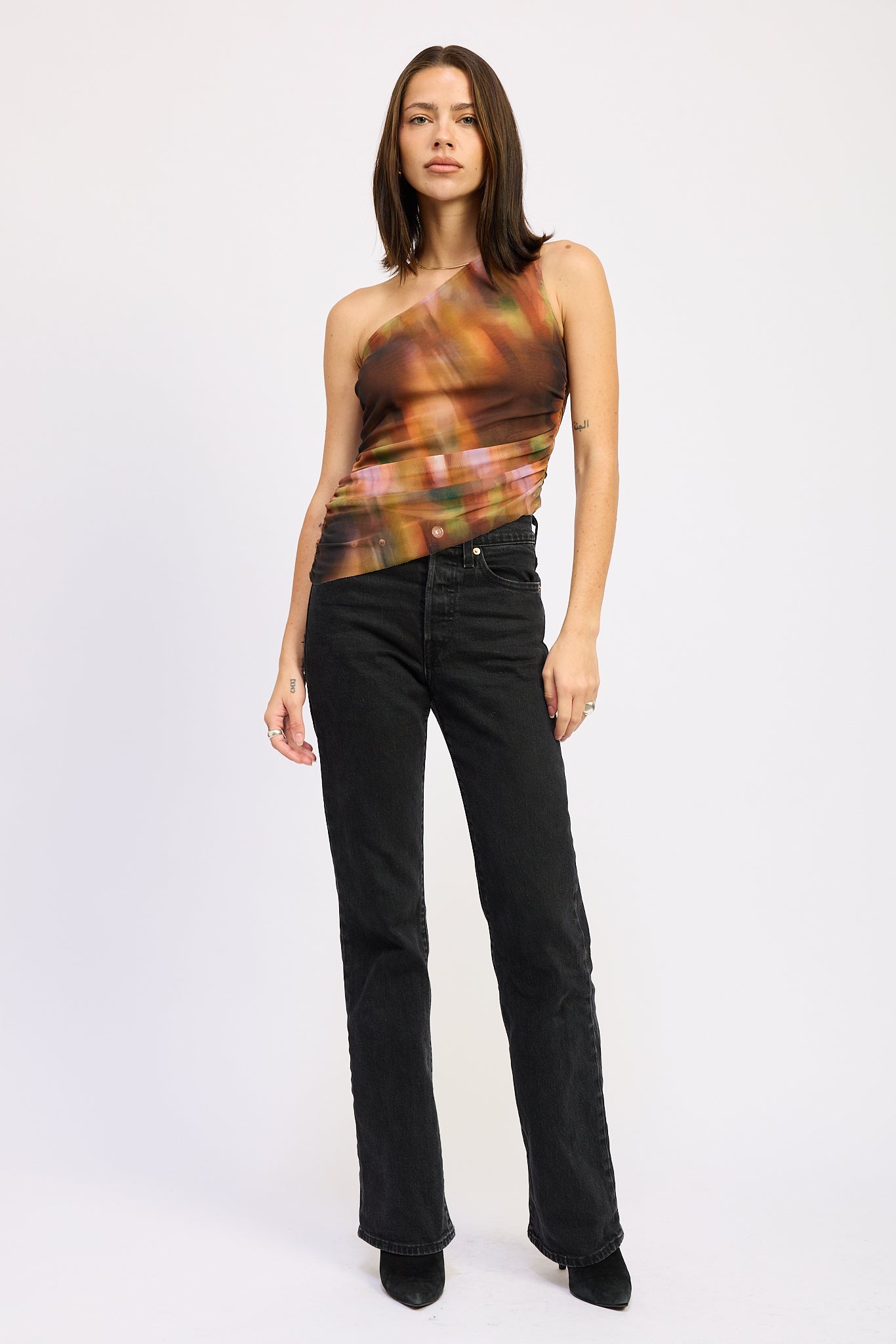 Cyndra One Shoulder Top