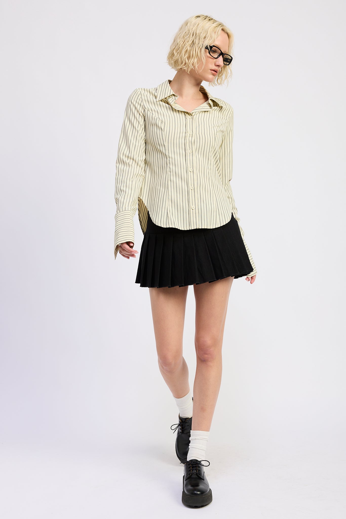 Delilah Button Down Top