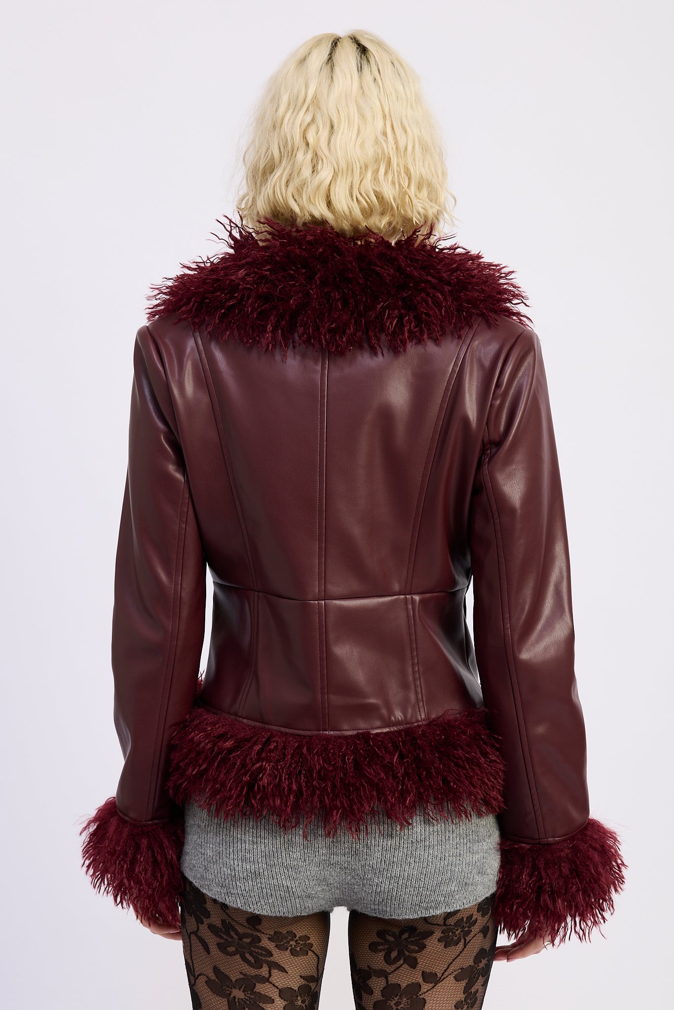 Bryony Mixed Media Jacket