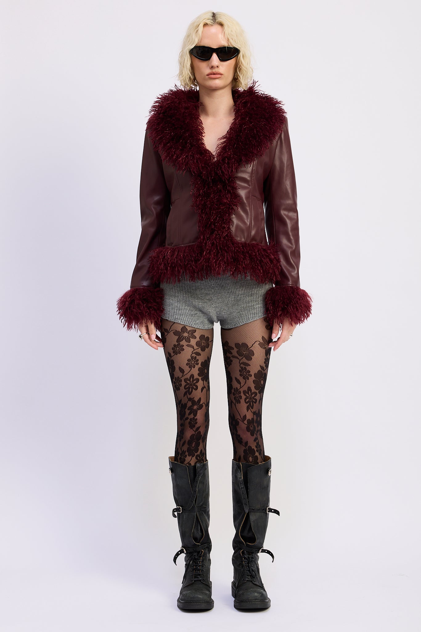 Bryony Mixed Media Jacket