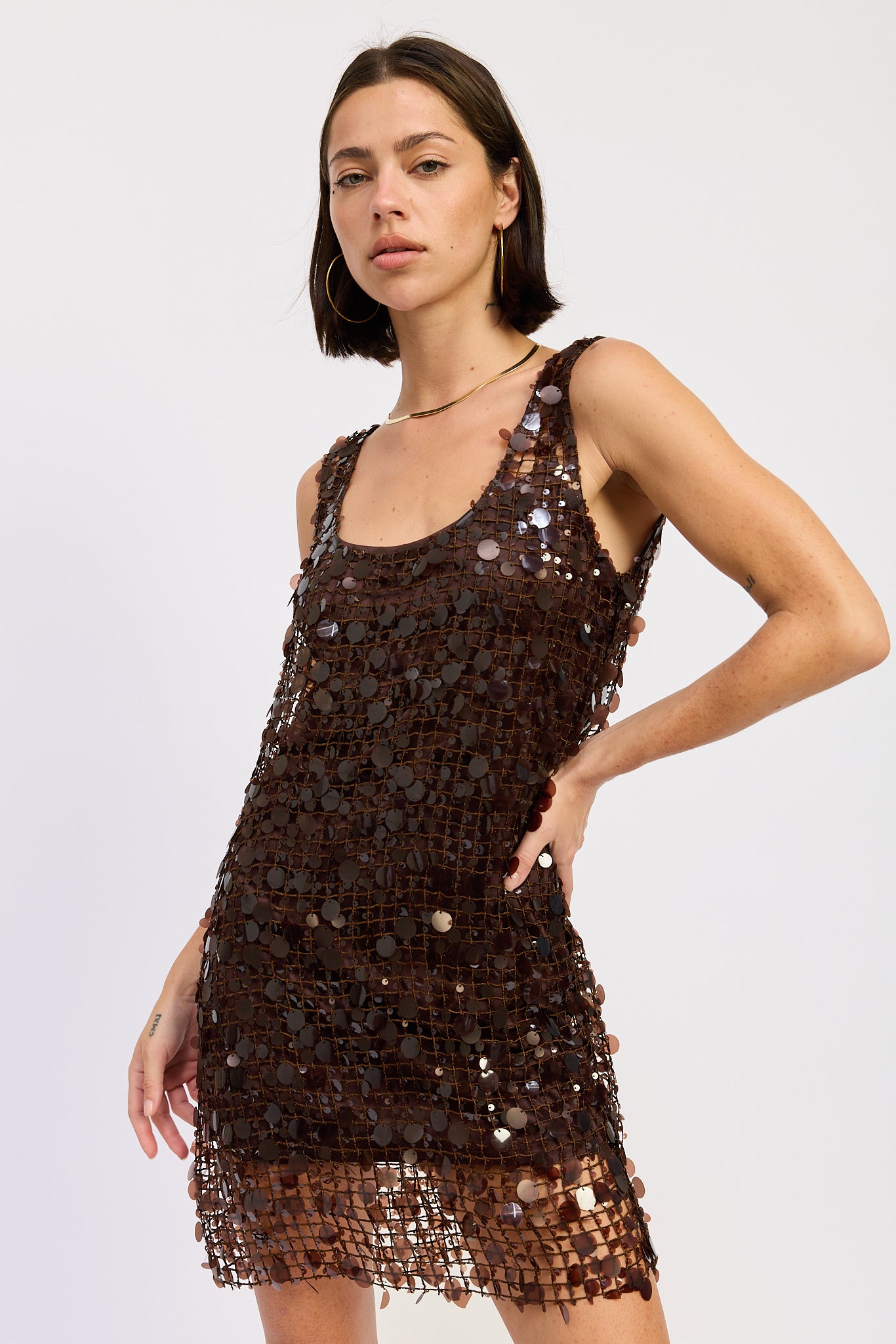 Bellezza Mini Mesh Dress