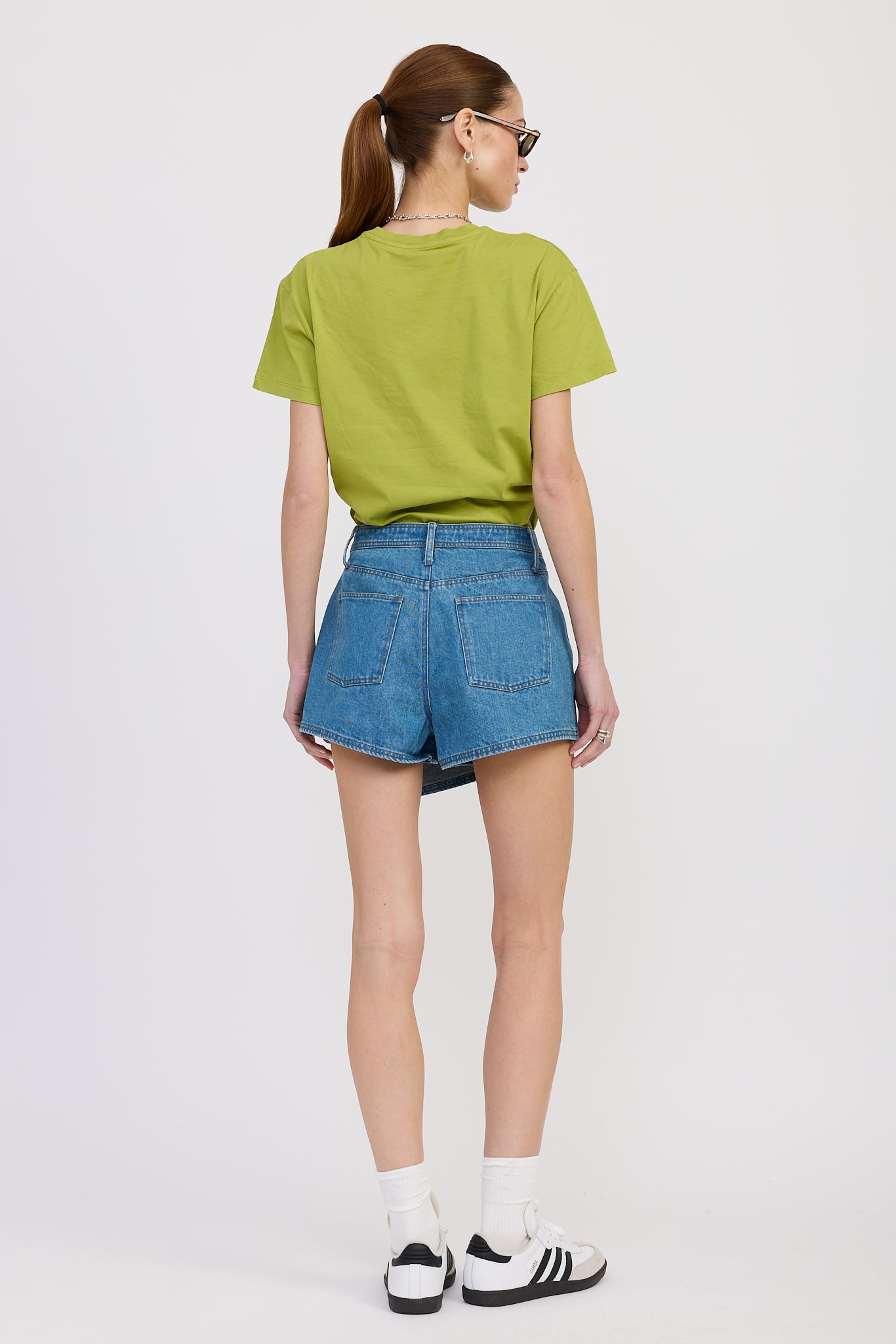 Carys Denim Mini Skort