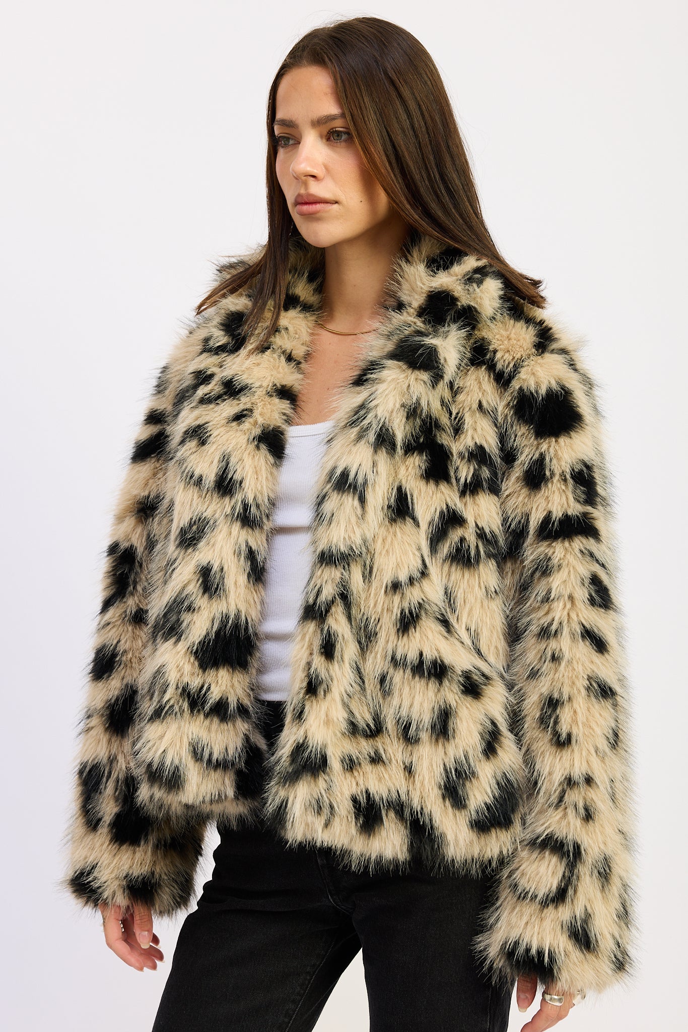 Elise Leopard Coat