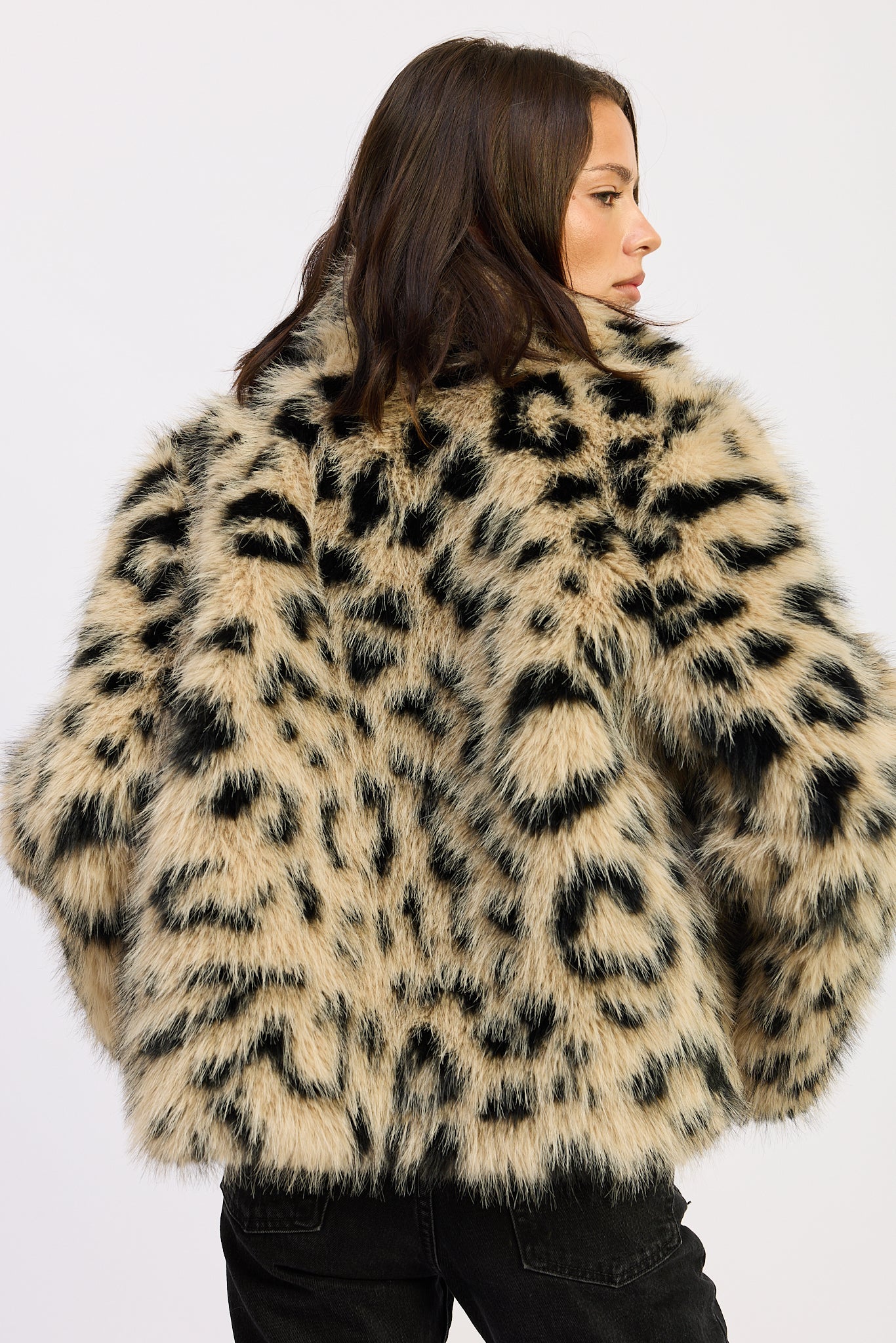 Elise Leopard Coat