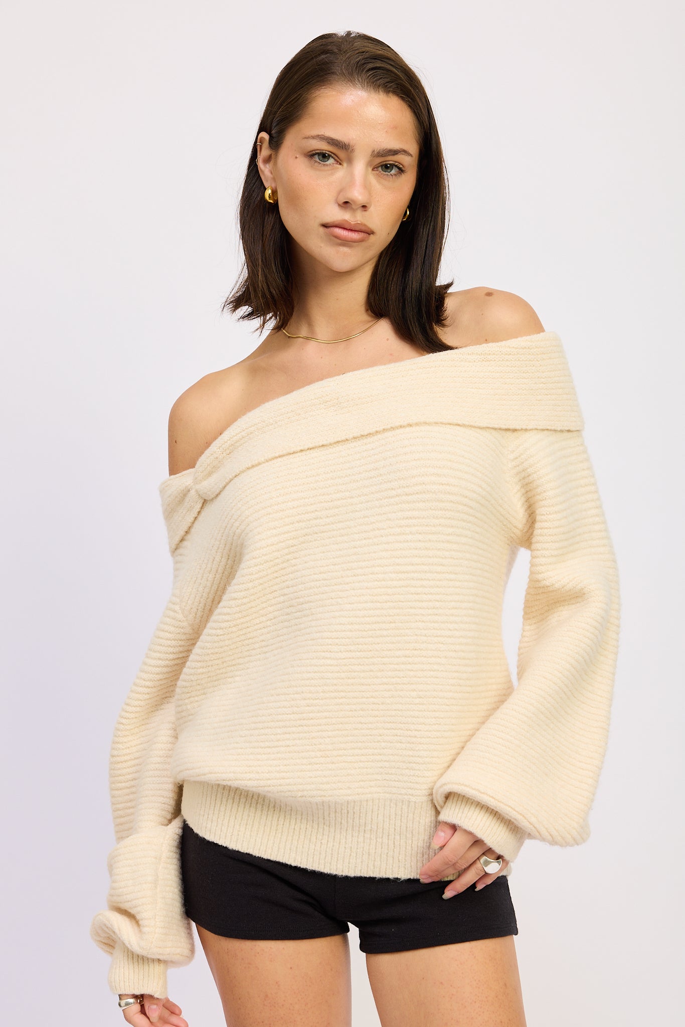 Lailah Off Shoulder Sweater