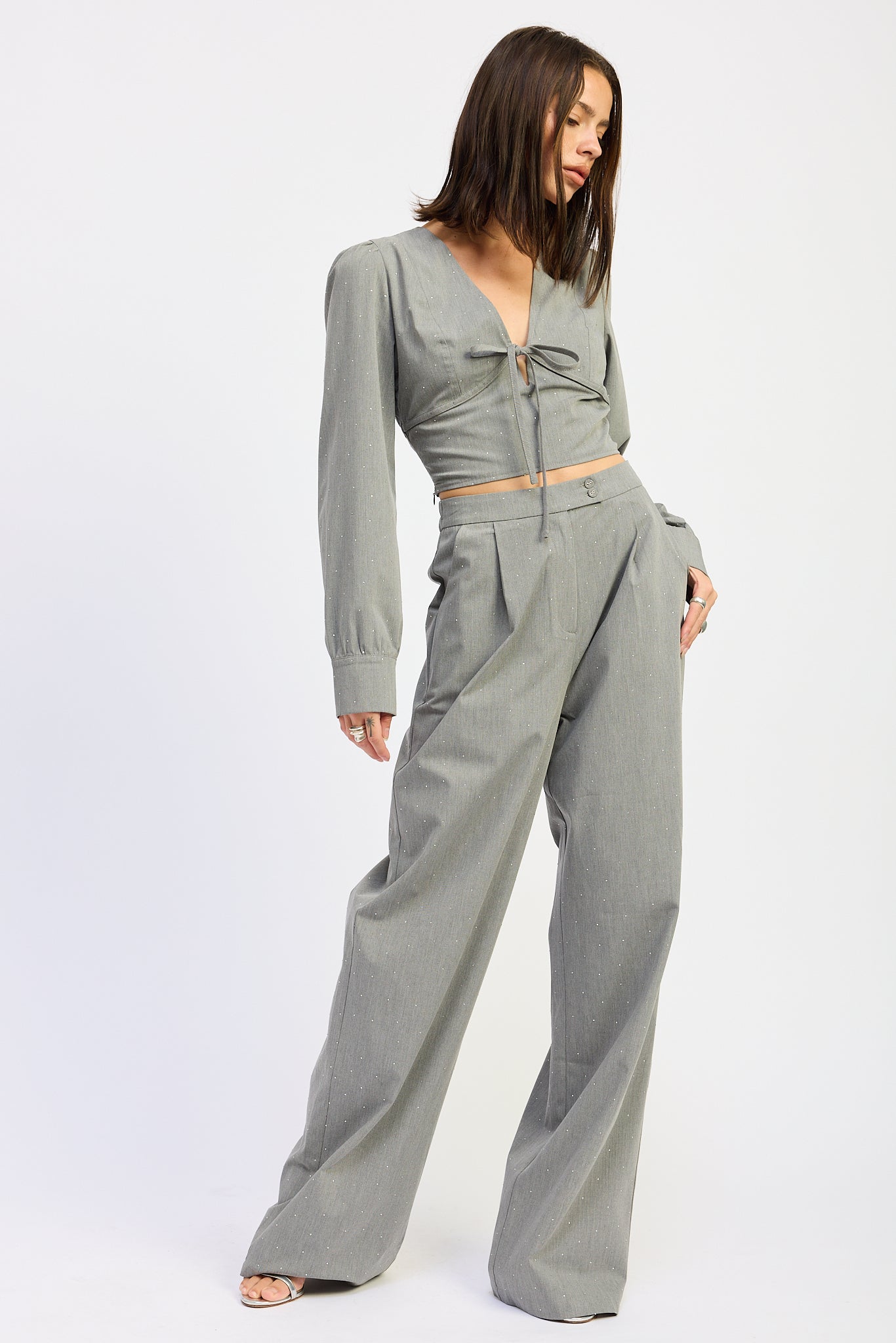 Diona Wide Leg Trouser