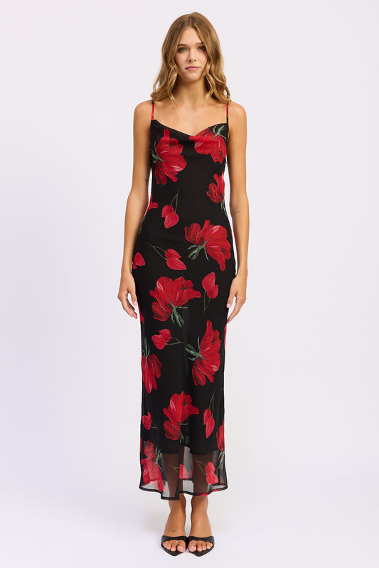Renata Floral Maxi Dress