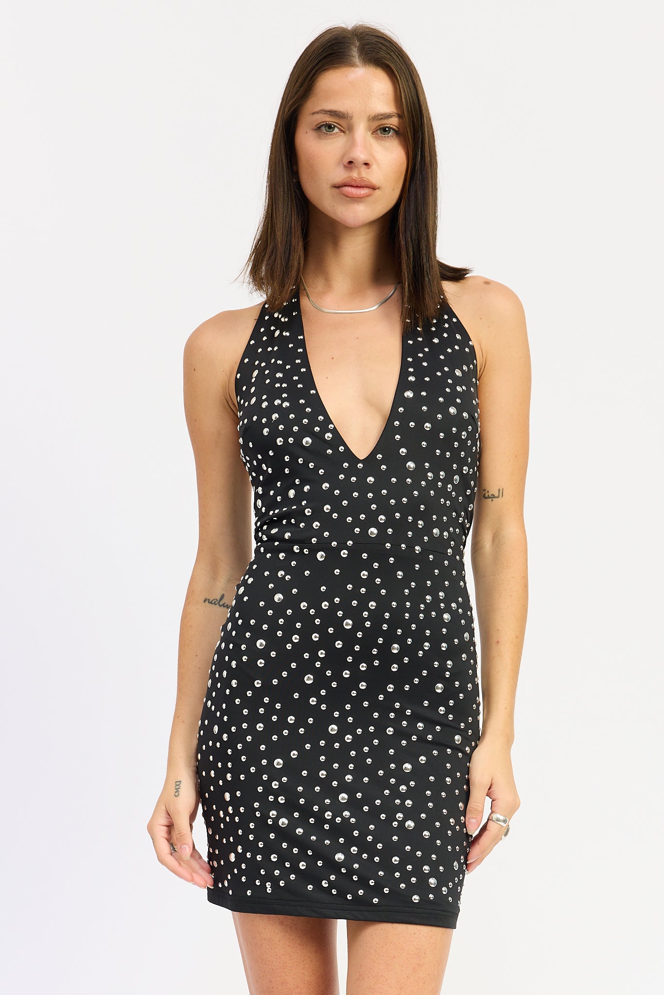 Aerith Halter Mini dress