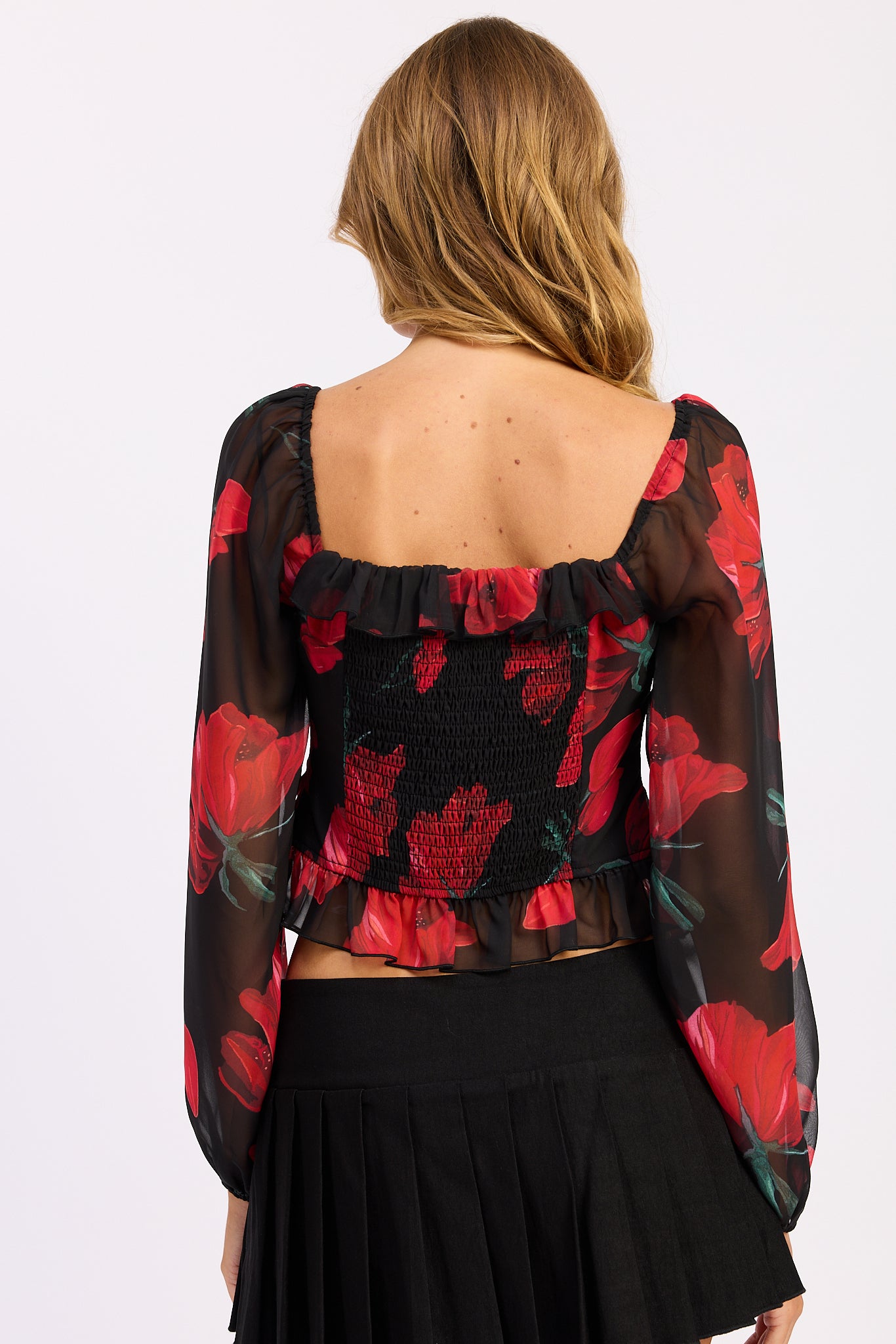 Renata Ruffle Top