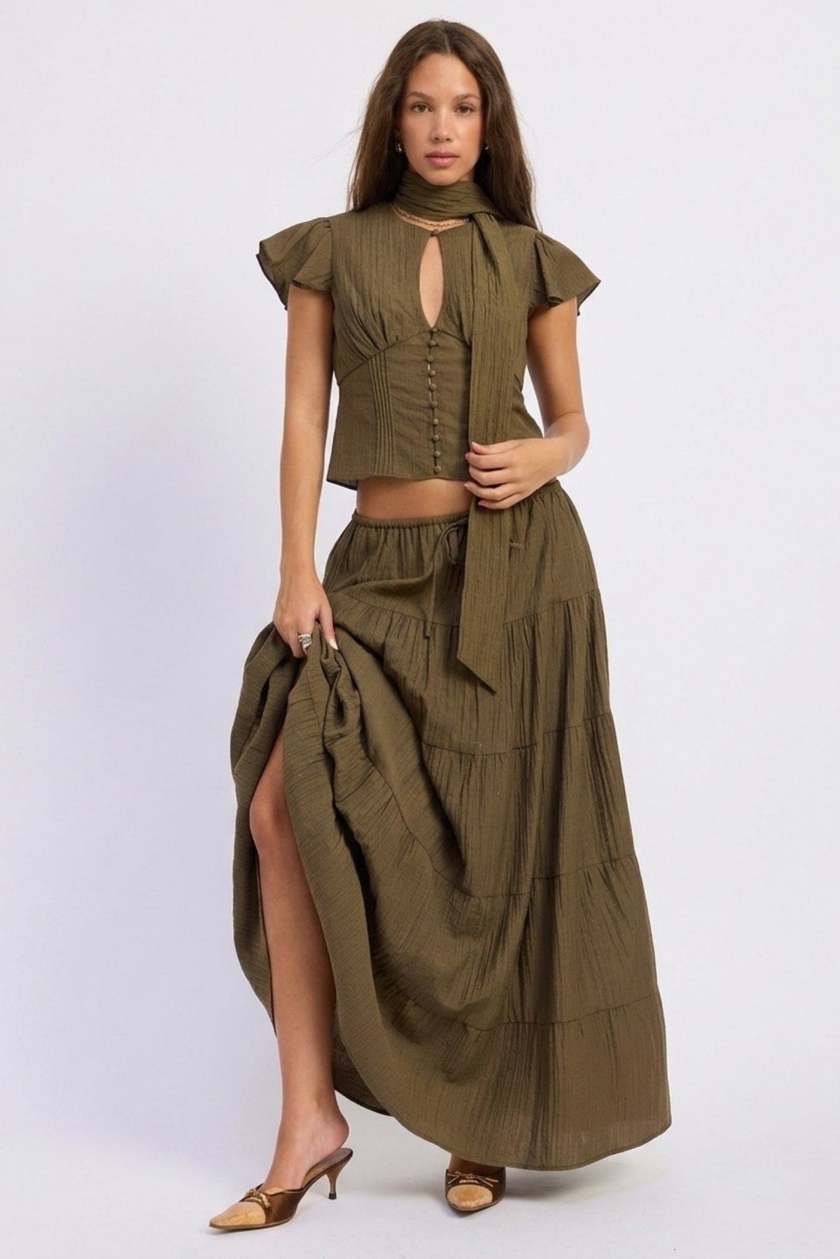 Lumina Maxi Skirt