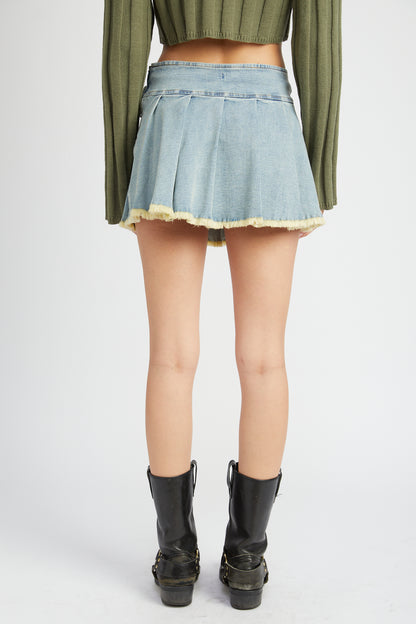 Sapphire Mini Skirt