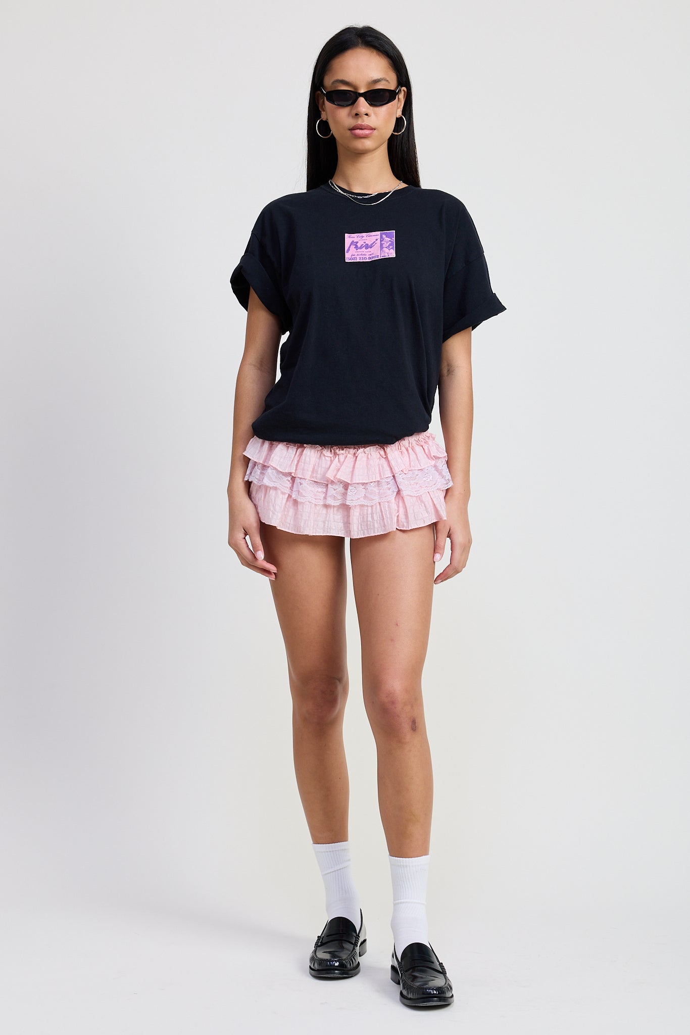 Lira Mini Ruffle Skort