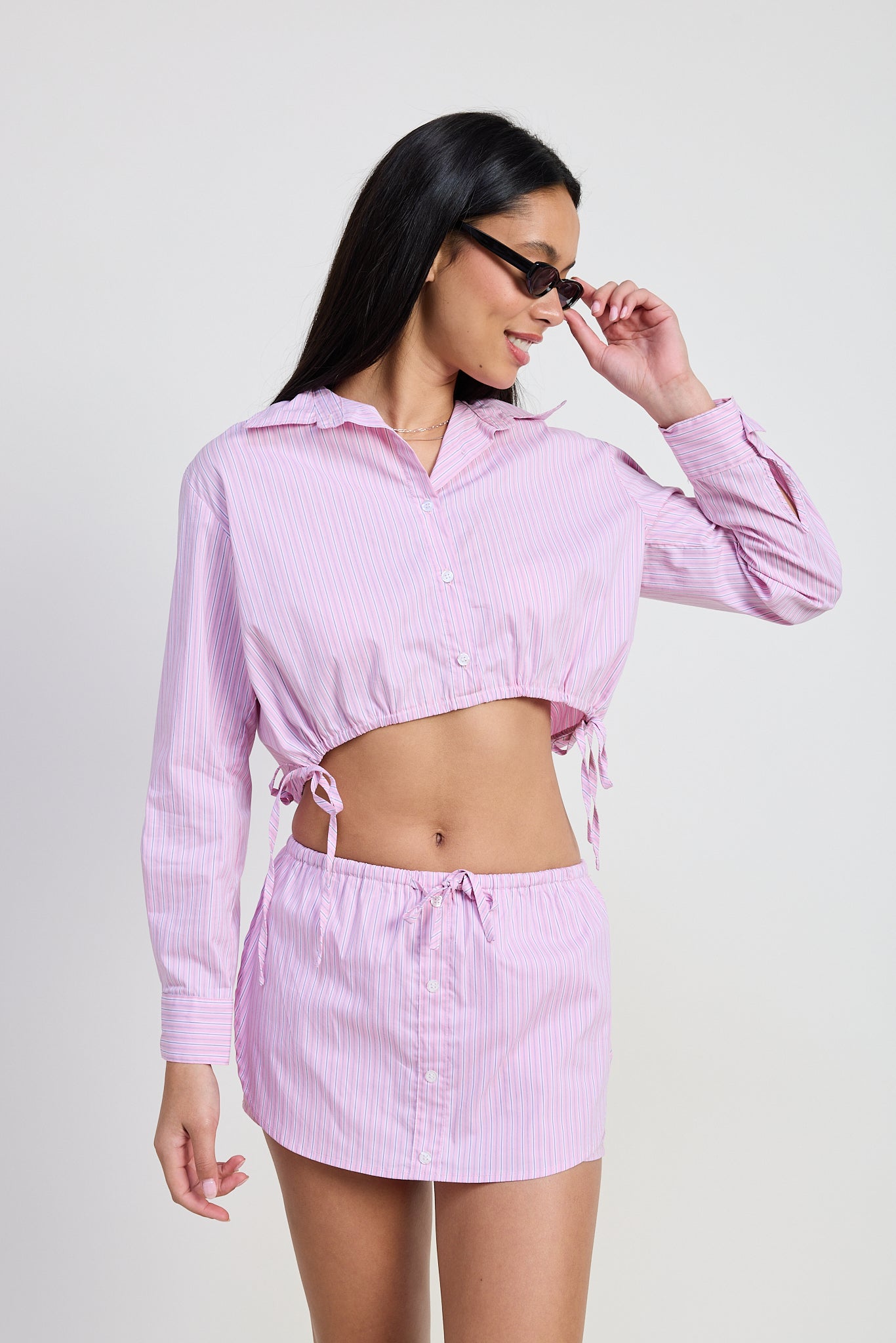 Calla Button Up Top