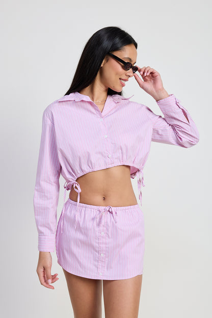 Calla Button Up Top