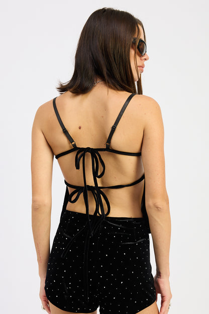 Juniper Backless Top