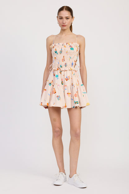 Ruthie Poplin Mini Dress