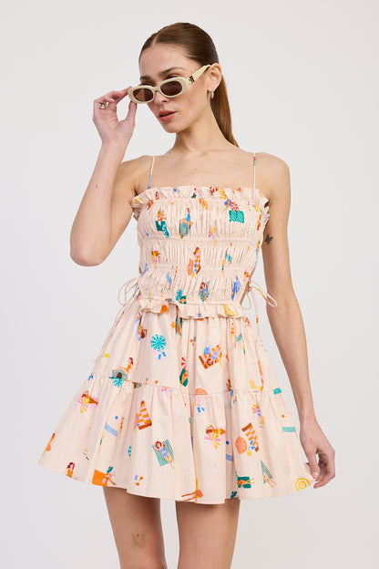 Ruthie Poplin Mini Dress
