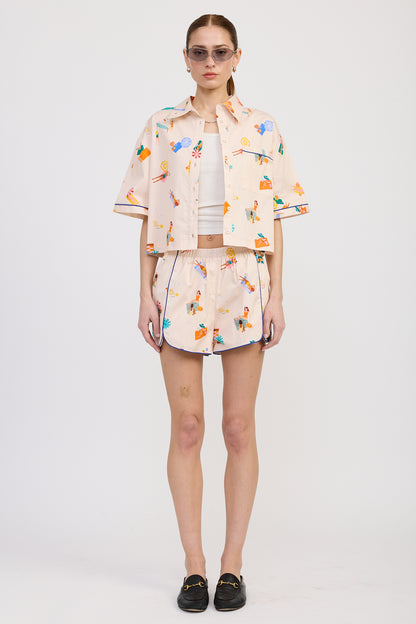 Ruthie Cropped Top