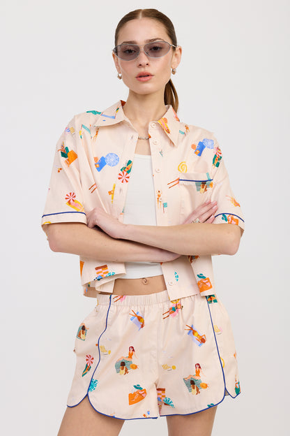 Ruthie Cropped Top