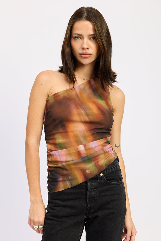 Cyndra One Shoulder Top