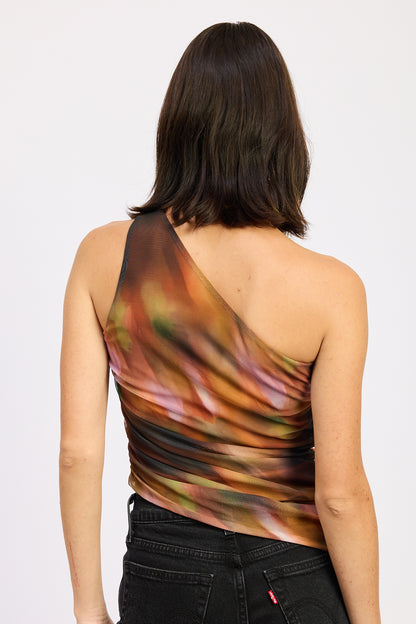Cyndra One Shoulder Top