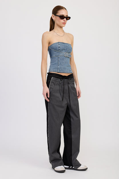 Danika Denim Top