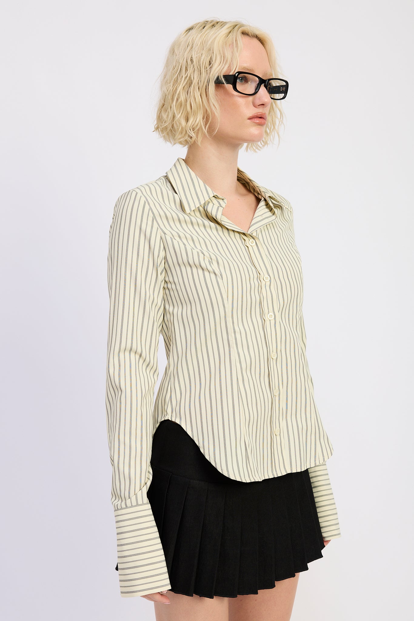 Delilah Button Down Top