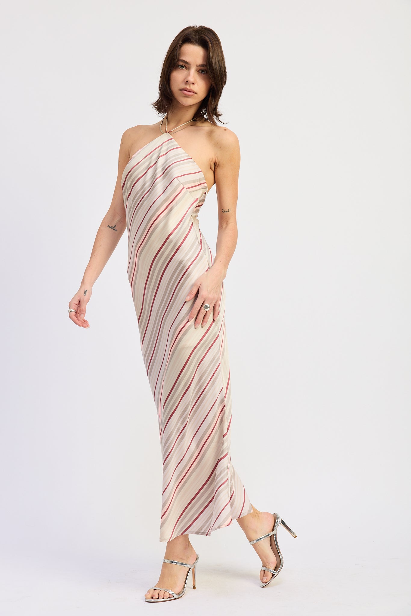 Dulcie Midi Halter Dress