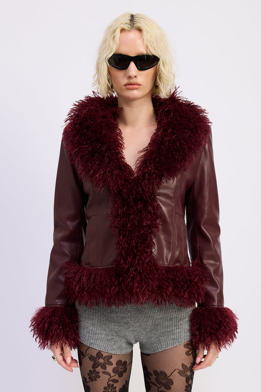 Bryony Mixed Media Jacket