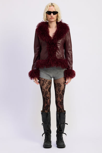 Bryony Mixed Media Jacket