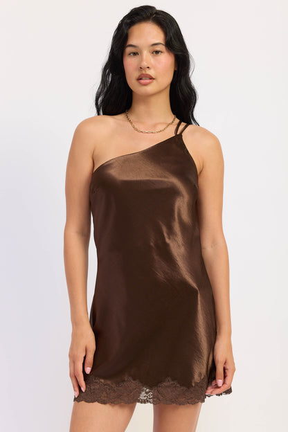 Reverie Satin Mini Dress