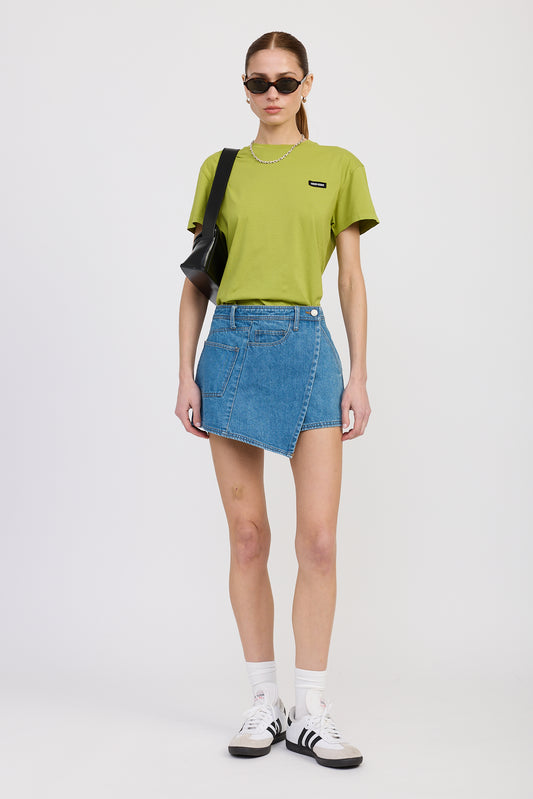 Carys Denim Mini Skort