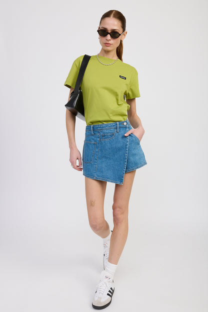 Carys Denim Mini Skort
