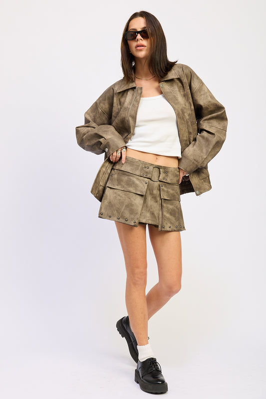 Elixane Mini Skirt