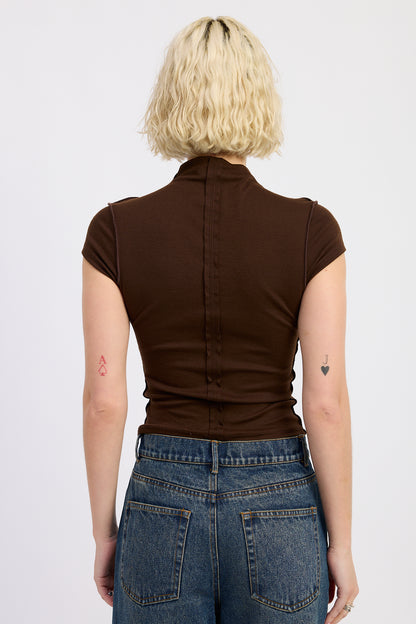 Terri Mock Neck