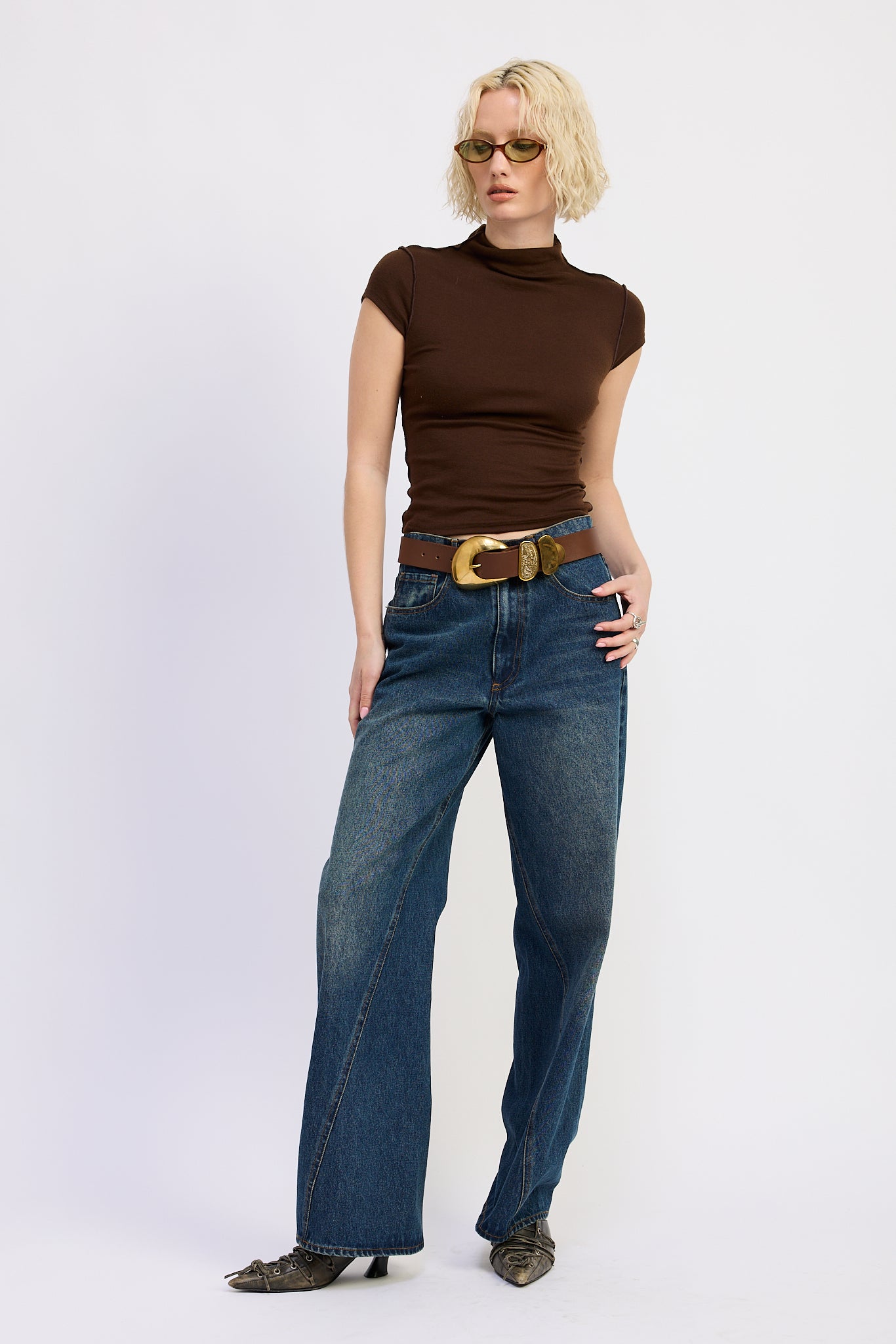 Terri Mock Neck