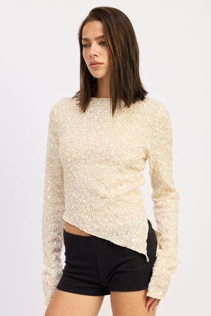 Hana Sequin Top