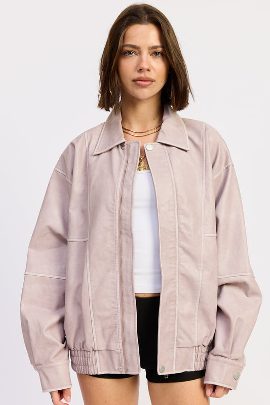 Daisie Leather Jacket
