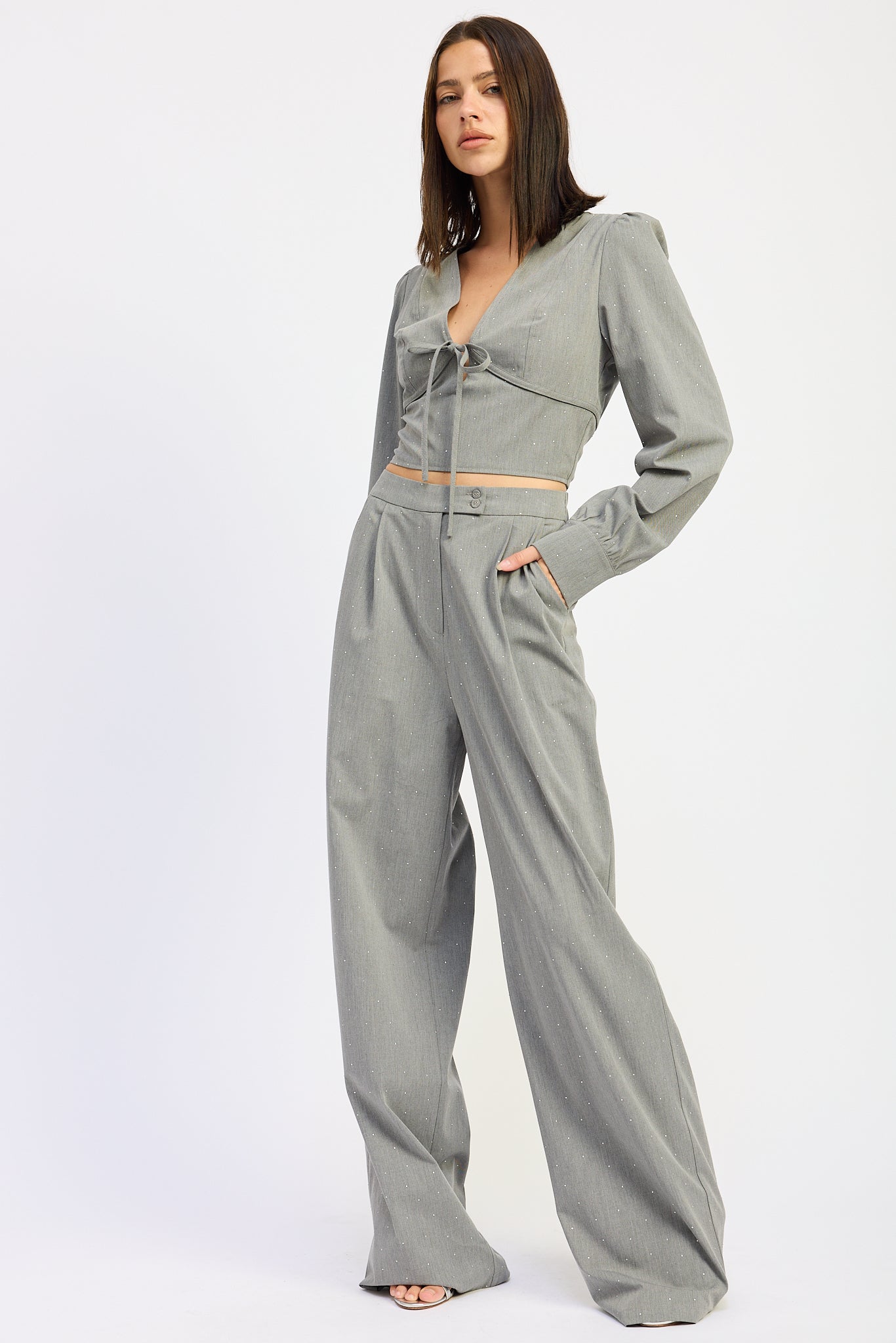 Diona Wide Leg Trouser