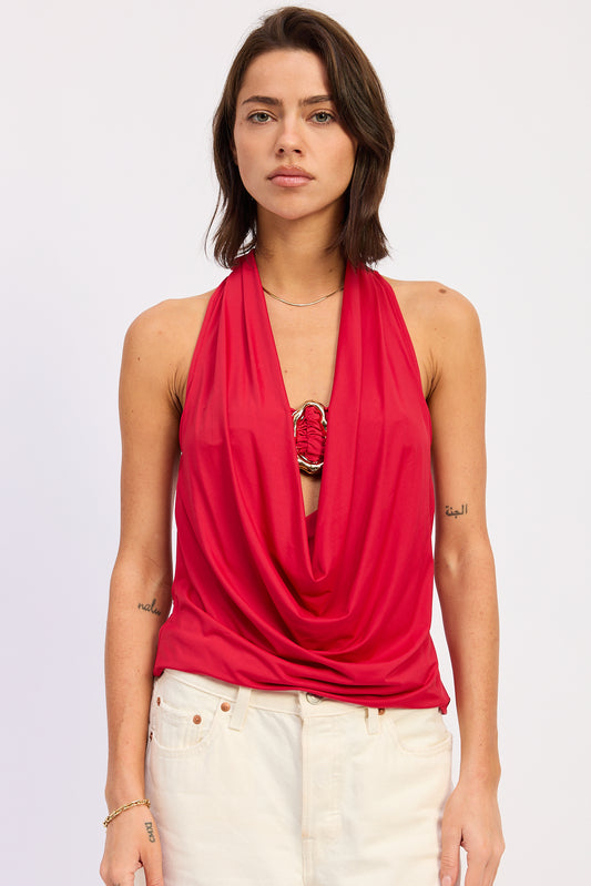 Orelia Cowl Top