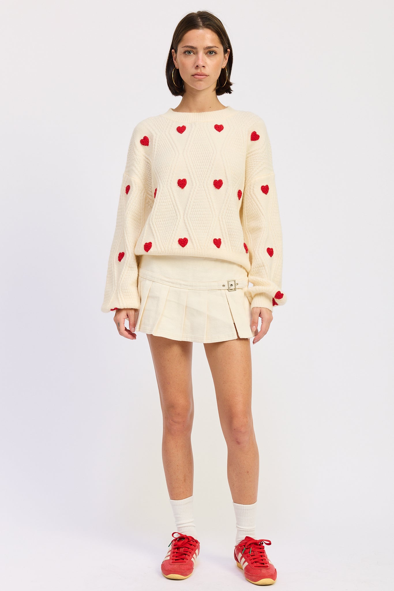 Arabella Heart Sweater