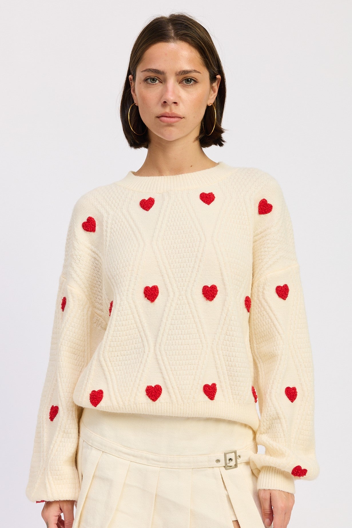 Arabella Heart Sweater