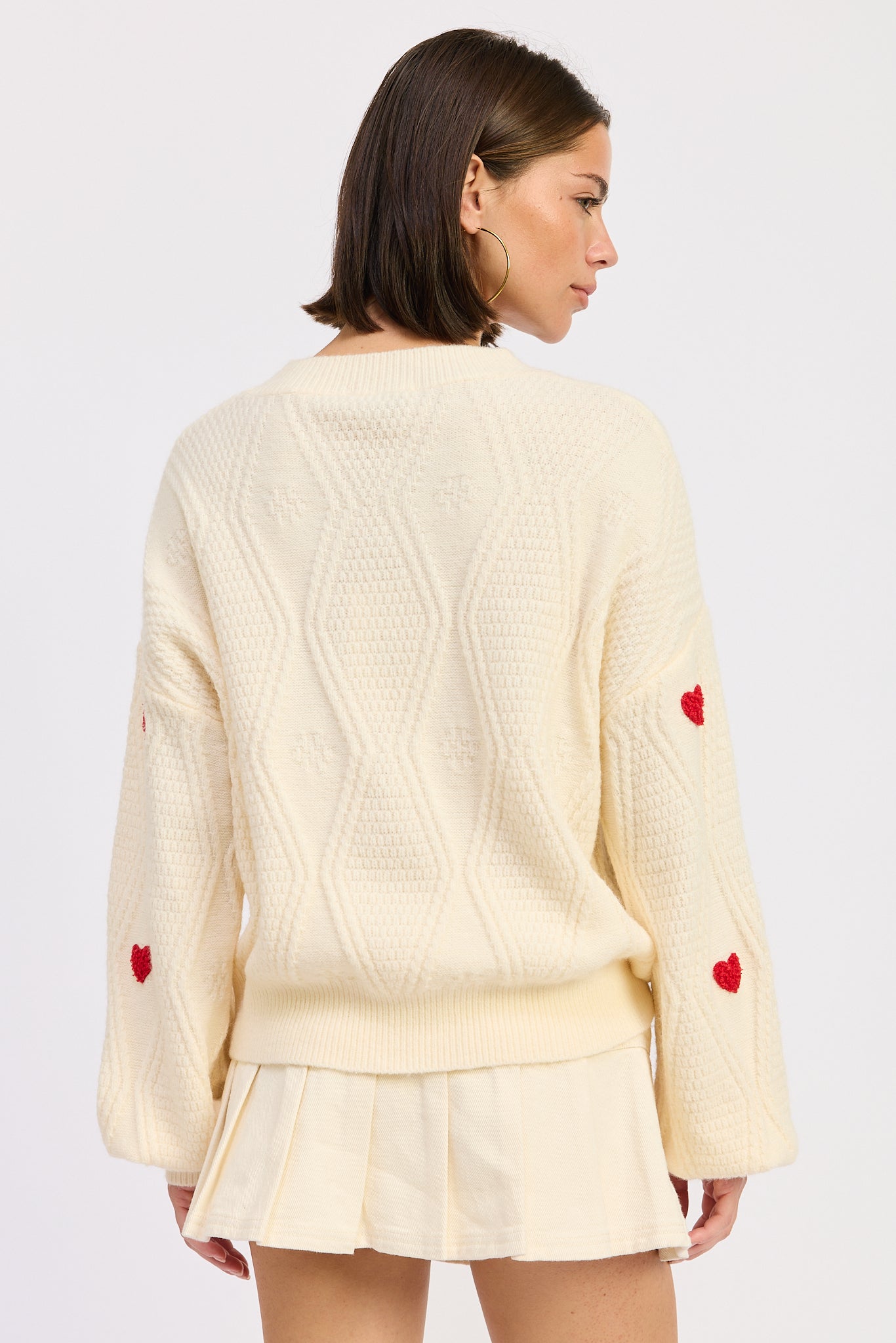 Arabella Heart Sweater