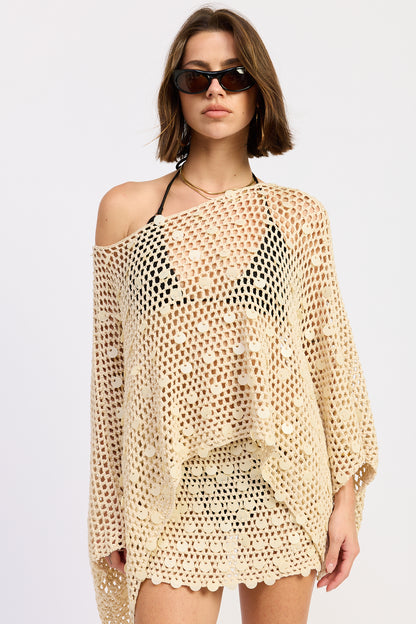 Lumi Crochet Poncho